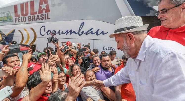 24/08/2017- Pernambuco- Lula visita acampamento do MST em Xexéu, em Pernambuco.  
Foto: Ricardo Stuckert