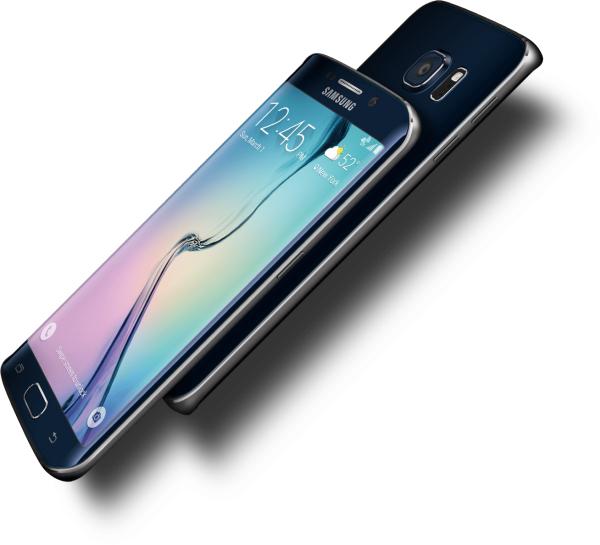 Aposta: o novo Galaxy S6 tem tela curvada. Foto: Divulgação. 