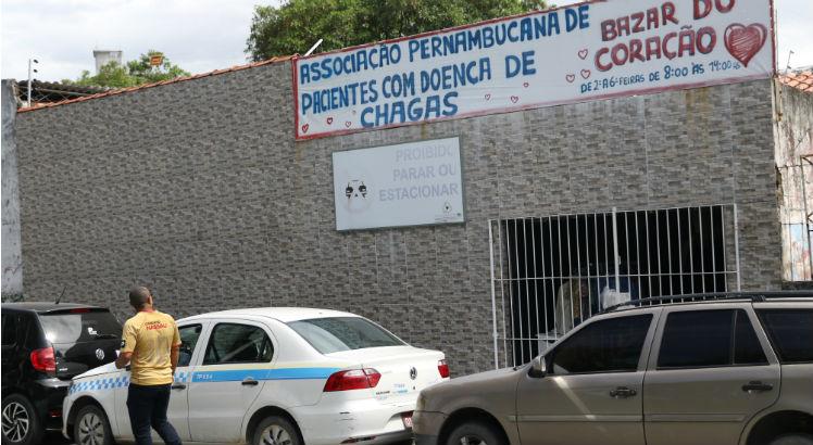 A Casa de Chagas, no bairro de Santo Amaro, recebe pacientes em tratamento (Foto: Bobby Fabisak/JC Imagem)
