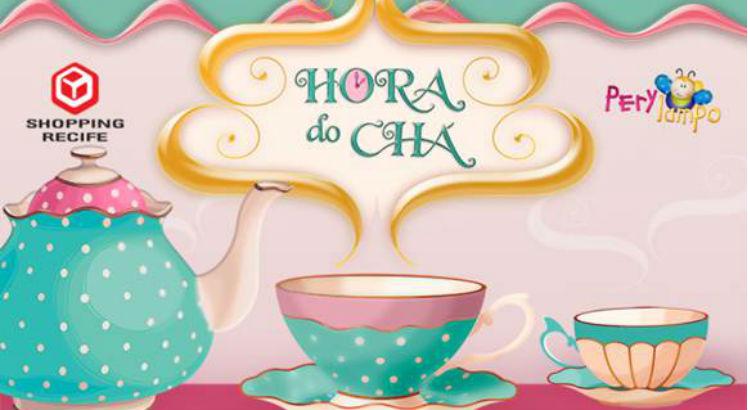 Hora do Chá será apresentado em espaço na 5ª etapa do Shopping Recife. Imagem: divulgação