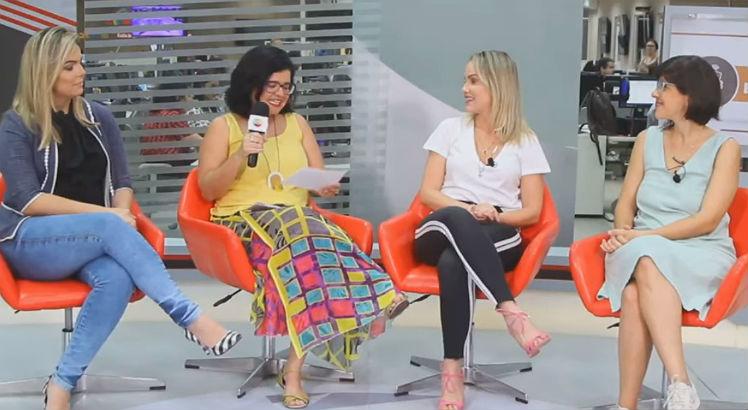 As empresárias Camila Arruda, Juliana Martins e Gabi Fiuza falaram sobre empreendedorismo após a maternidade