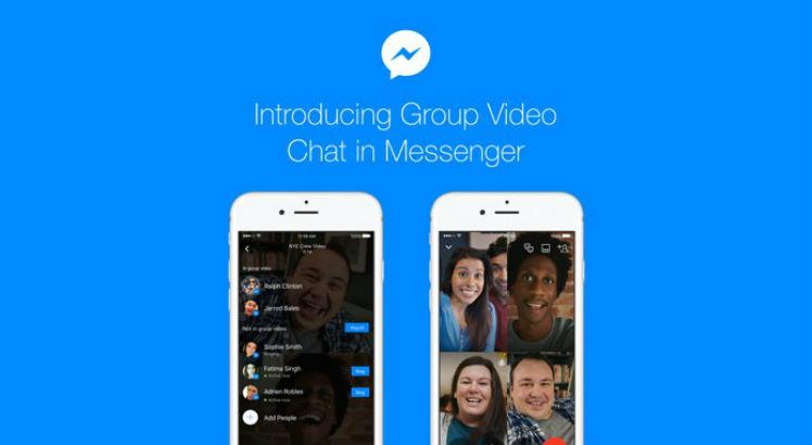Até 50 pessoas podem estar conectadas ao mesmo tempo em uma chamada do Facebook Messenger. Foto: Reprodução / Facebook
