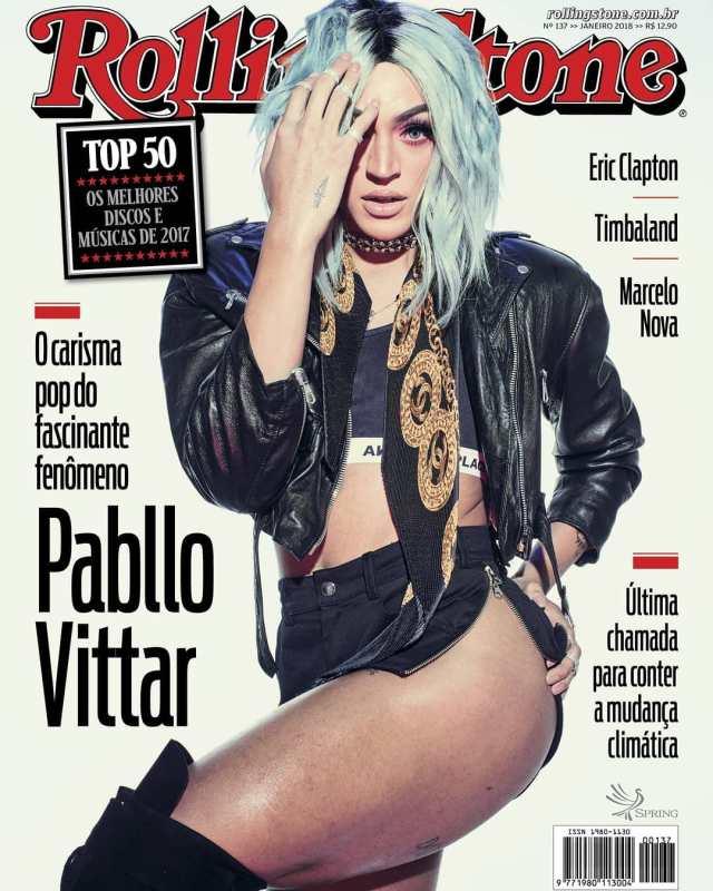 Pabllo Vittar é capa da Rolling Stone (Imagem: Reprodução)