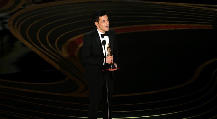 Rami Malek leva o Oscar de Melhor Ator (Imagem: Kevin Winter / AFP)