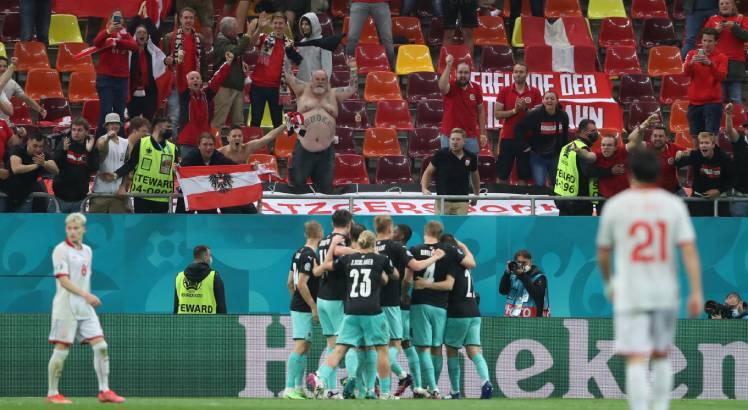 Áustria bate Macedônia do Norte na Eurocopa