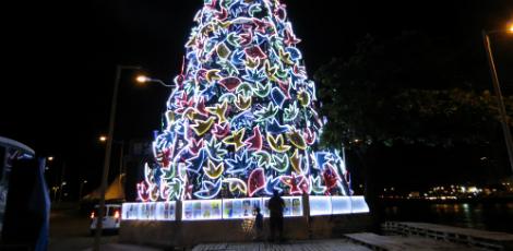 Recife inaugura decoração natalina inspirada na natureza