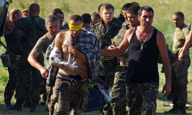 Forças ucranianas retomaram sua ofensiva nesta sexta-feira contra os insurgentes pró-russos / Foto: AFP