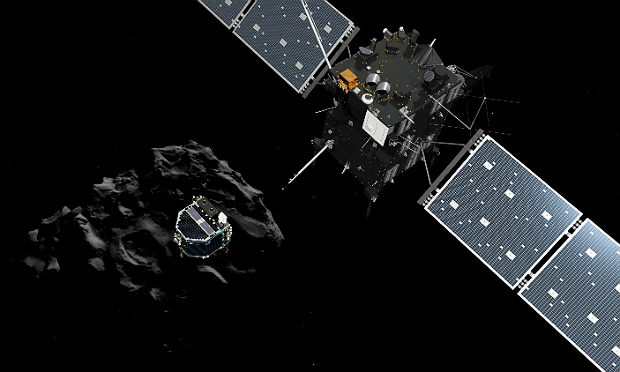 Robô Philae desacopla da sonda Rosetta e segue para cometa