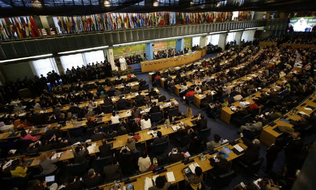 Evento da FAO terminou nesta sexta-feira (21) e contou com a participação de 170 países.  / Foto: Gregorio Borgia / AFP