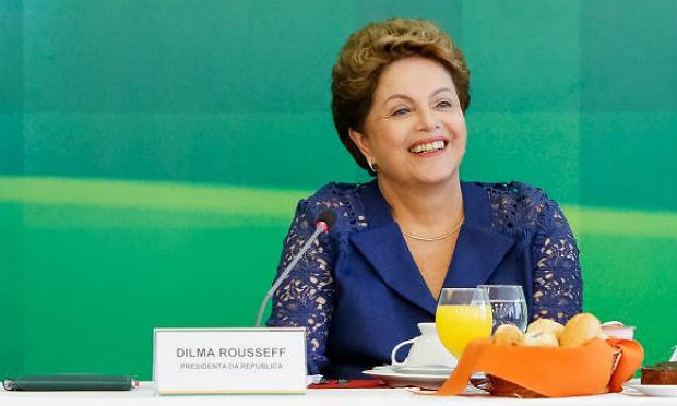 Presidente Dilma Rousseff durante café da manhã com jornalistas do Palácio do Planalto / Foto: Roberto Stuckert Filho/PR