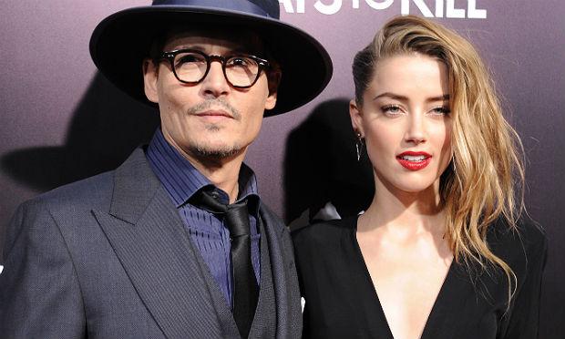 Johnny Depp se casa com atriz Amber Heard