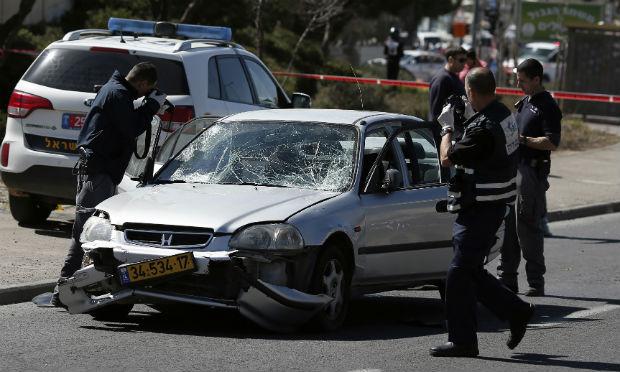 Cinco feridos em ataque com carro em Jerusalém