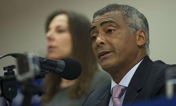 Ex-jogador Romário (PSB-RJ) será o senador presidente da CPI / Foto: Agência Brasil