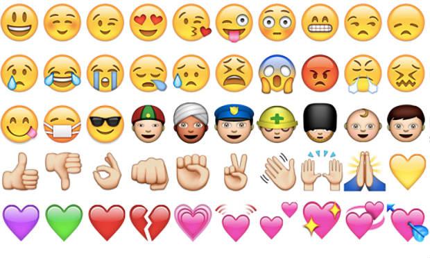 Figuras divertidas das mensagens de texto, emojis ganham filme da Sony