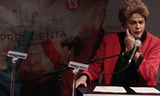 Ainda sobre seus opositores, Dilma afirmou que eles votam contra medidas que "eles próprios aprovaram no passado" / Foto: AFP