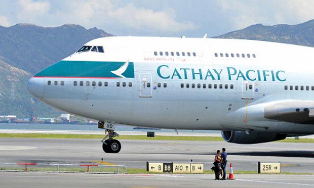 Cathay tomou a decisão após uma advertência feita neste sentido na semana passada pela Agência Europeia de Segurança Aérea / Foto: AFP