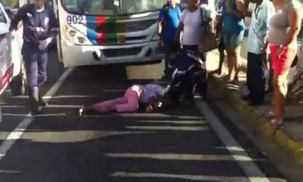 Vítima teria atravessado fora da faixa de pedestres  / Foto: Reprodução/Facebook da TV Jornal