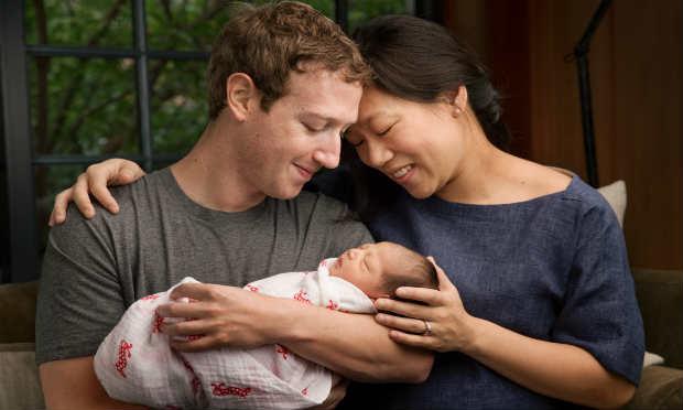 Após nascimento da filha, Zuckerberg anunciou doação de 99% de suas ações a fundação Chan Zuckerberg Initiative / Foto: AFP
