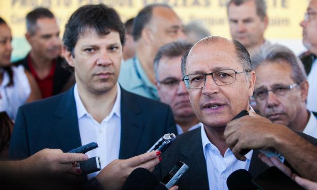 Haddad e Alckmin vão subir tarifa de transporte para R$ 3,80
