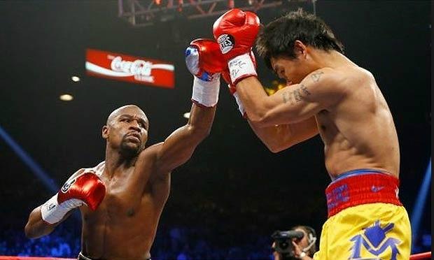 Filipino (D) vai lutar contra Timothy Bradley no MGM Grand em Las Vegas / Foto: AFP