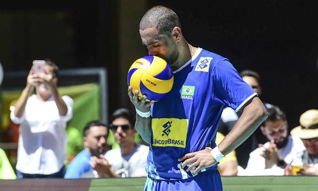 Em mais de 15 anos de seleção brasileira, Serginho representou a ascensão de uma equipe que conquistou tudo que poderia. / Foto: CBV.