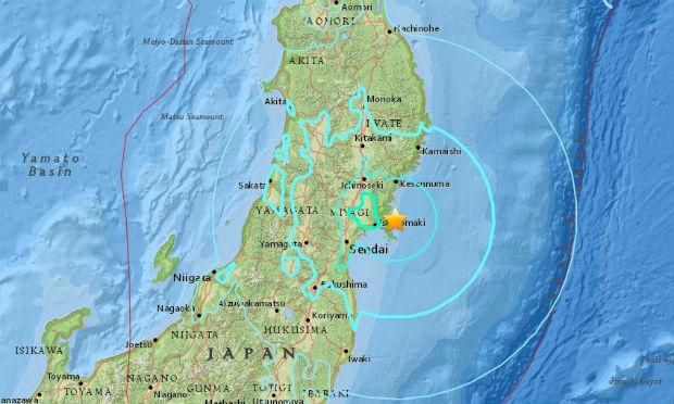 Terremoto de 6,2 sacode costa do Japão