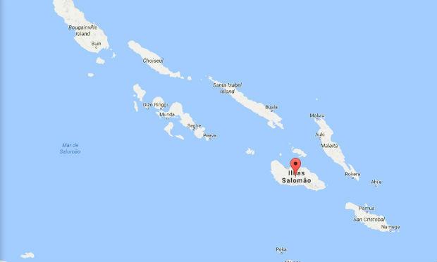 Forte tremor de magnitude 6,9 volta a sacudir as Ilhas Salomão