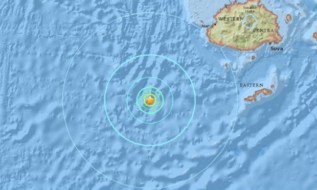 Sismo de magnitude 7,2 nas ilhas Fiji gera alerta de tsunami