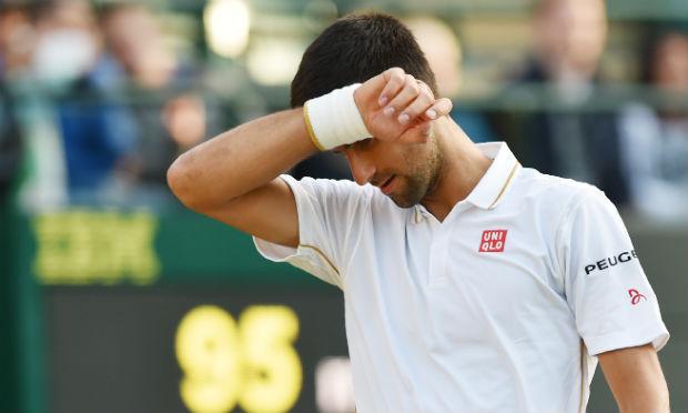 Djokovic venceu sem dificuldades por 6-3 e 6-4 em apenas uma hora e 12 minutos. / Foto: AFP.