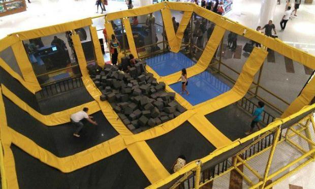 Arena Jump é uma das atrações que estão no RioMar nas férias / Foto: divulgação