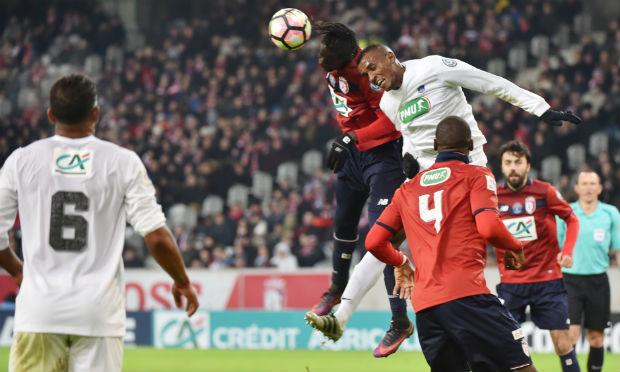 Lille acaba com aventura de pequeno clube da Reunião na Copa da França