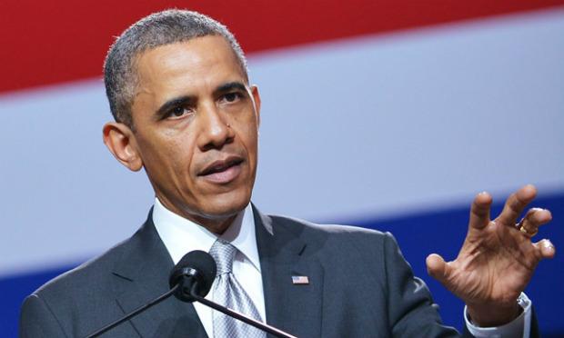 Obama fará seu último discurso nesta terça (10), acompanhado da esposa Michelle e do vice Joe Biden / Foto: AFP
