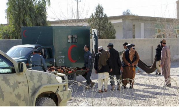 Na manhã desta terça-feira, um homem-bomba matou sete pessoas em Lashkar Gah, capital da província de Helmand, no sul do Afeganistão. / Foto: AFP. 