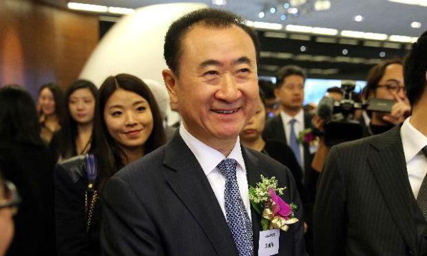 Wang Jianlin, homem mais rico da China, está "determinado" a levar a Copa ao país. / Foto: AFP.