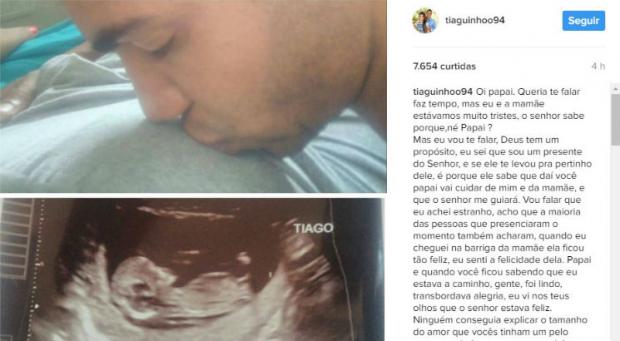 Graziele continua usando a conta do Instagram de Thiaguinho. / Foto: Reprodução/Instagram.