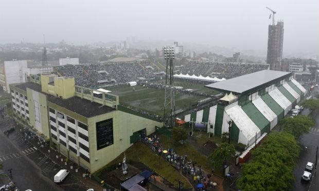 Clube catarinense foi vítima de tragédia aérea no ano passado / Foto: AFP