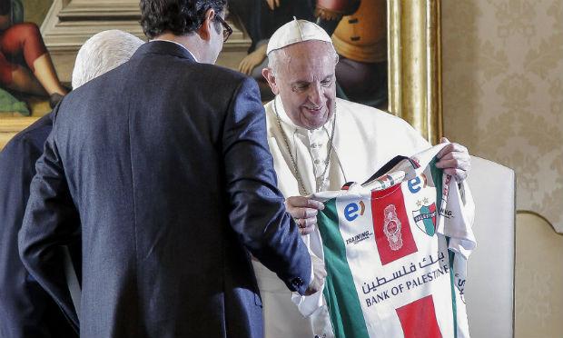 Encontro aconteceu neste sábado (14) no Vaticano / Foto: AFP