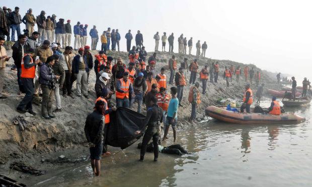 Vítimas estavam viajando para participar de um festival religioso hindu perto de Patna / Foto: AFP