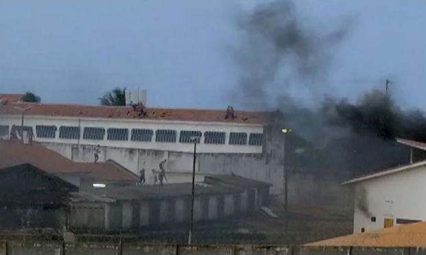 Segundo secretário, a rebelião foi a maior já registrada no complexo prisional, fundado em 1990 / Foto: AFP