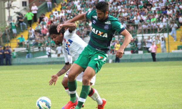 Túlio de Melo já jogou na Chapecoense, em 2015, quando voltou ao Brasil depois de fazer carreira na Europa. / Foto: Divulgação.