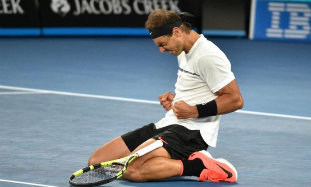 Nadal não disputava uma semi final desde Roland Garros em 2014 / Foto: AFP