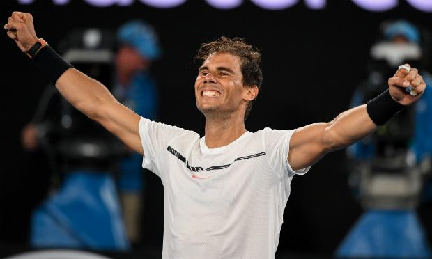É a primeira final entre Nadal e Federer desde Roland Garros em 2011 / Foto: AFP