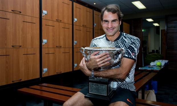 Federer levou o Australian Open neste domingo / Foto: AFP