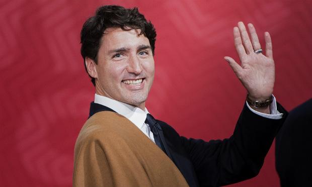 Justin Trudeau virou assunto no mundo ao defender a abertura do Canadá aos refugiados / Foto: AFP