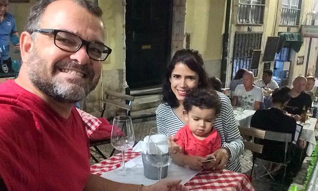 Ao se mudar para Portugal, a família do jornalista Álvaro Filho fez o caminho que muitos brasileiros têm optado desde 2016 / Foto: acervo pessoal