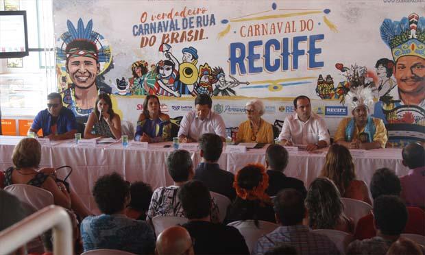 Prefeitura do Recife anunciou a programação do Carnaval 2017 / Foto: Ricardo Labastier/JC Imagem
