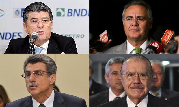 STF abre inquérito contra Renan, Jucá, Sarney e Sérgio Machado