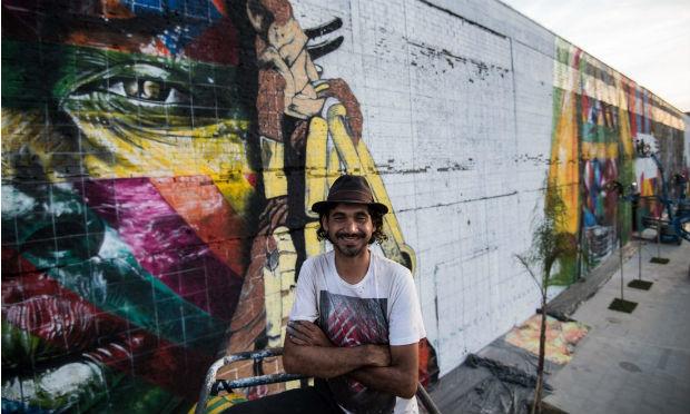 Apesar do apagamento de muros com pichações e grafites, mural terá salvo-conduto. / Foto: AFP