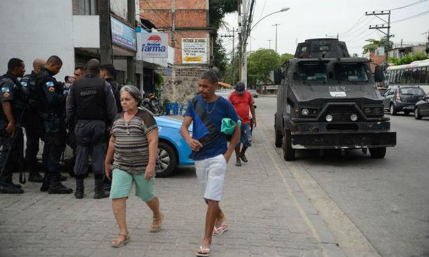 Houve confronto entre os agentes e criminosos na Cidade de Deus, onde é comum haver ações da polícia contra os traficantes. / Foto: Fernando Frazão/Agência Brasil