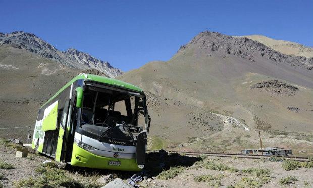 O veículo havia partido pouco antes de Mendoza e tinha o Chile como destino / Foto: AFP